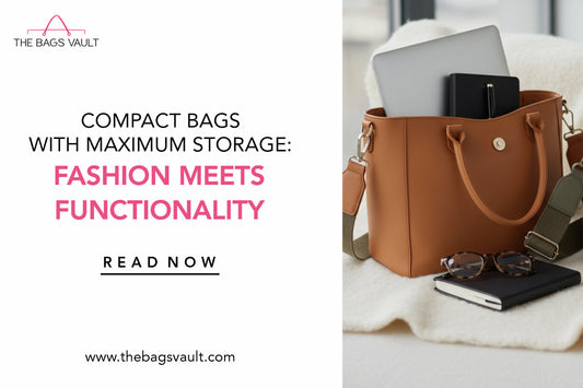 Compact Bags with Maximum Storage: Fashion Meets Functionality.