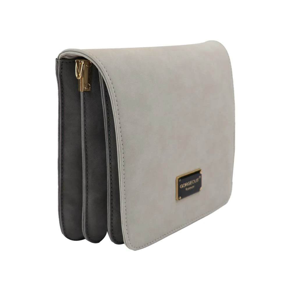 Trendy Grey Women's Sling Bag – Travel-Ready & Stylish