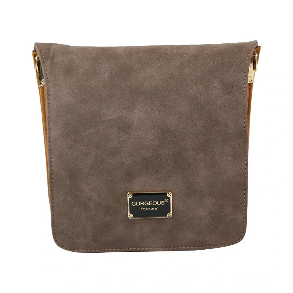 Trendy Grey Women's Sling Bag – Travel-Ready & Stylish