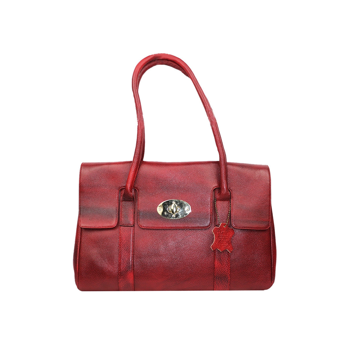 Elegant PU Leather Formal bag with Turn-Lock Closure – Timeless & Stylish
