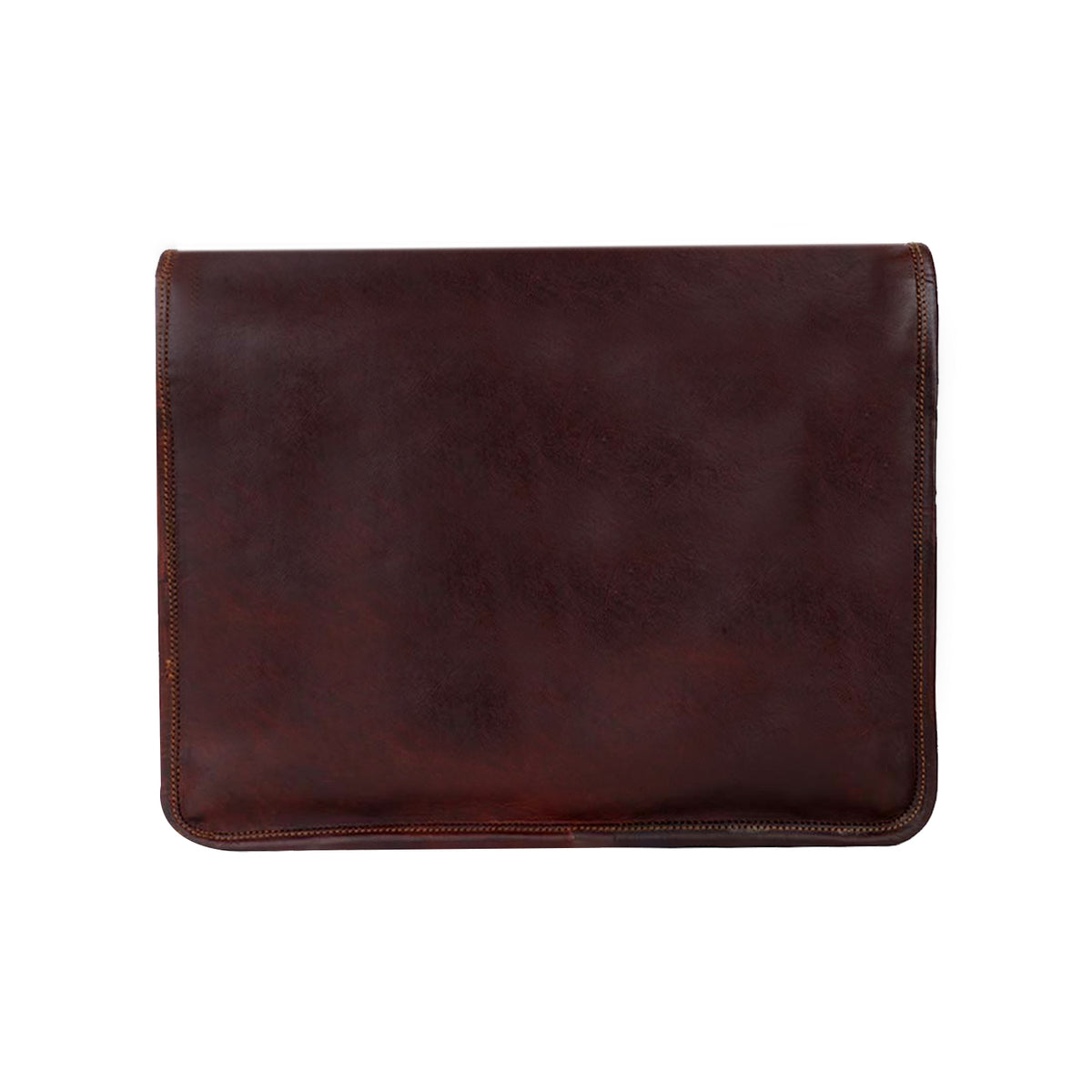 Classic Dark Brown PU Leather Sling Bag – Elegant & Spacious office bag or Daily Use