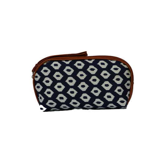 Printed Cosmetic Makeup Pouch Travel Organizer Bag with Wrist Strap