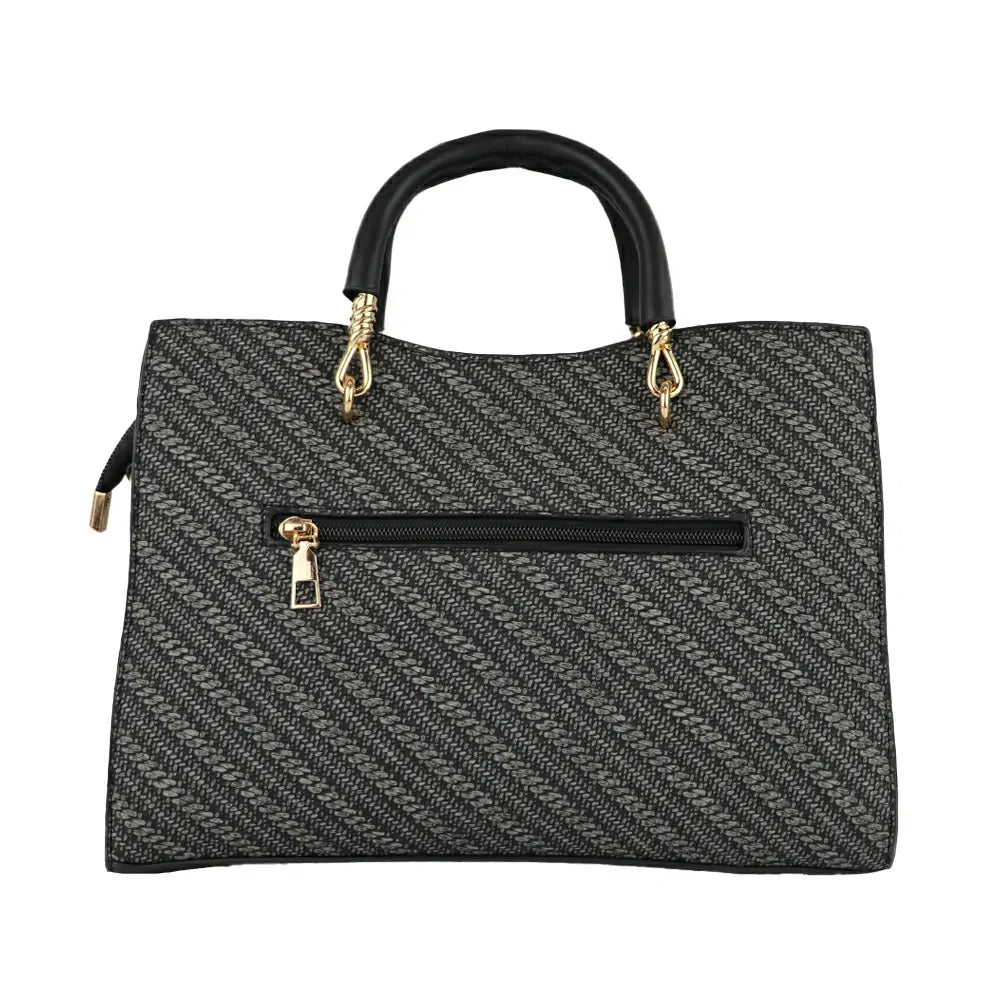 Elegant Handbag with Floral Accent, Perfect for Every Occasion