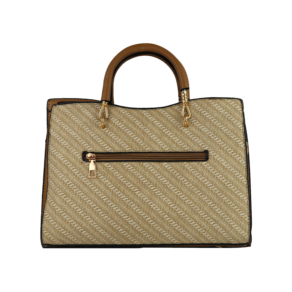 Elegant Handbag with Floral Accent, Perfect for Every Occasion