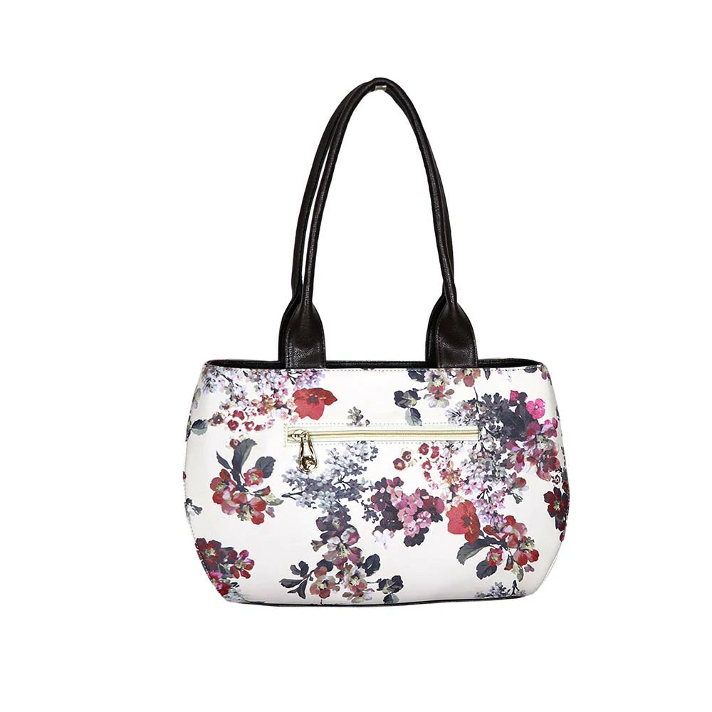 Floral Printed Handbag Bag – Stylish & Spacious Shoulder Handbag for Women