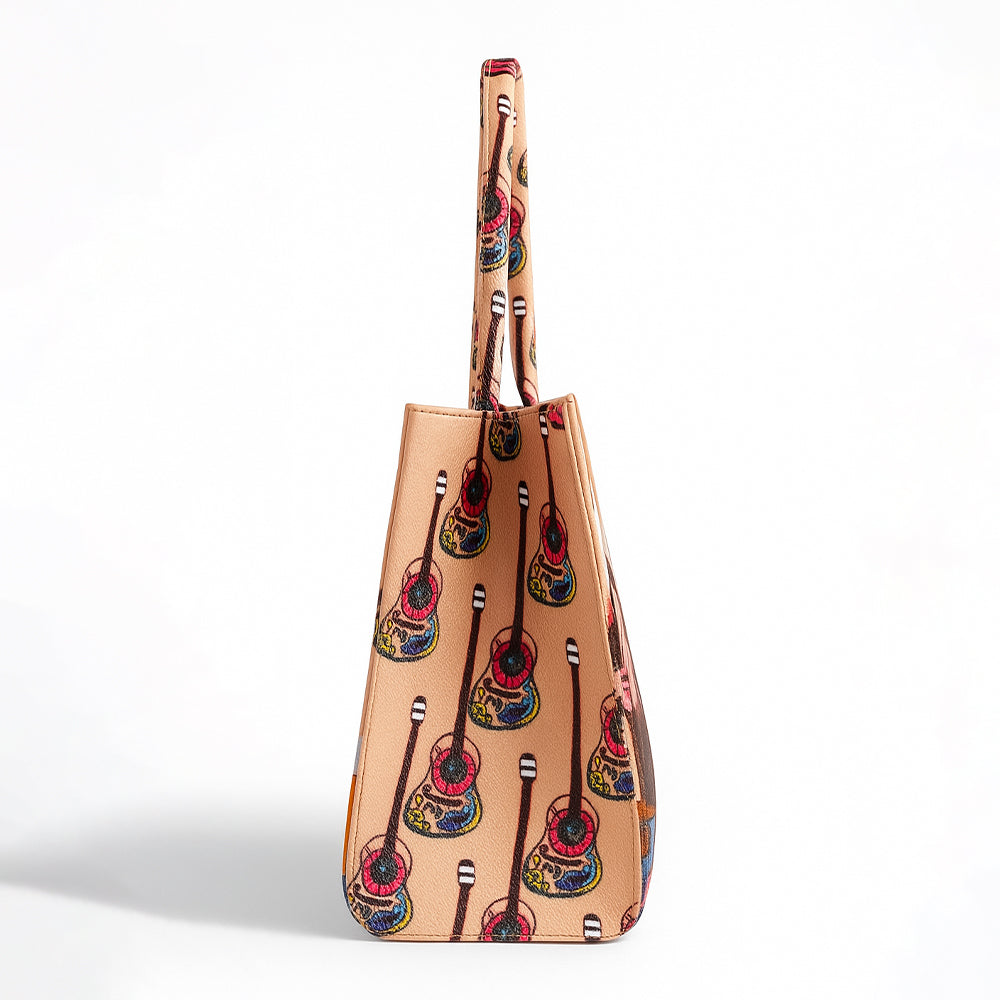 London Pop-Art Canvas Tote Bag