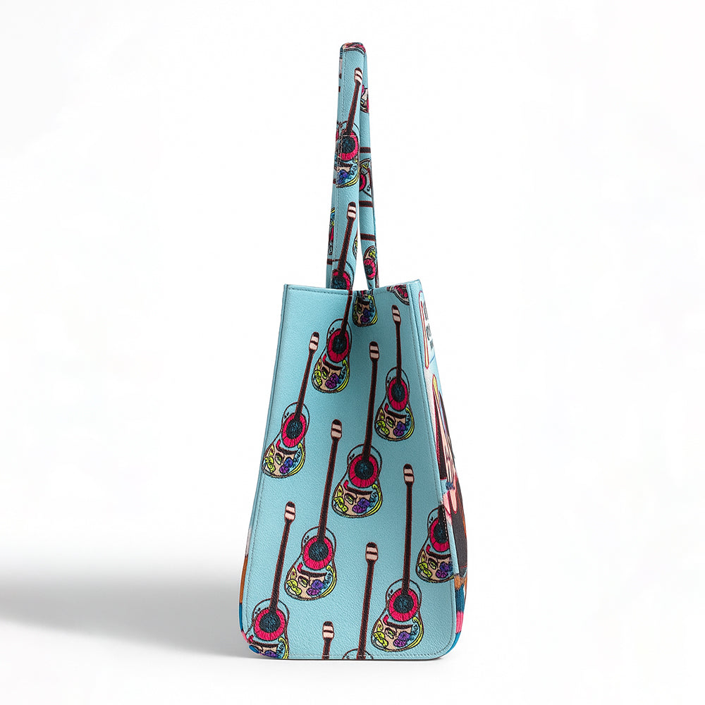 London Pop-Art Canvas Tote Bag