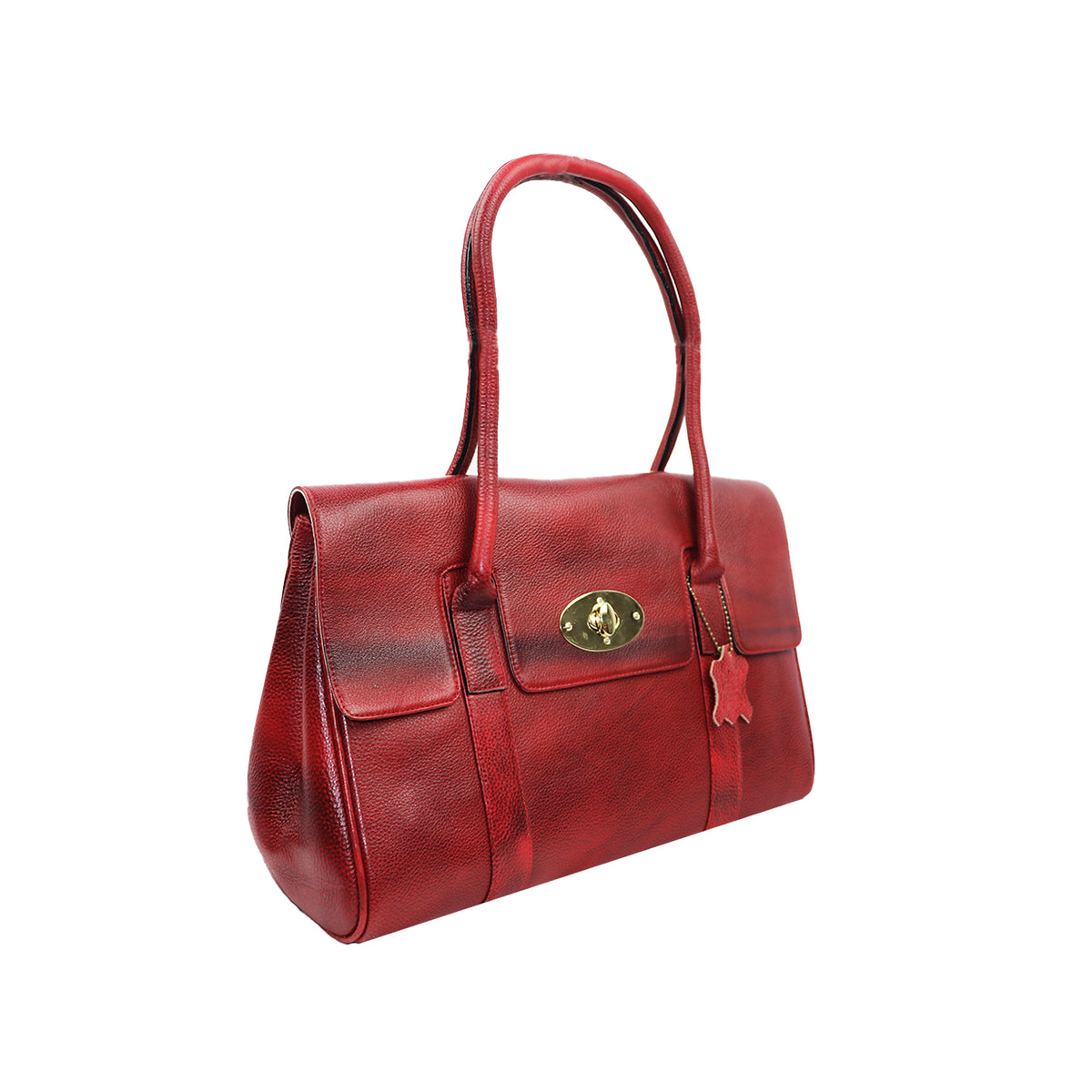Elegant PU Leather Formal bag with Turn-Lock Closure – Timeless & Stylish