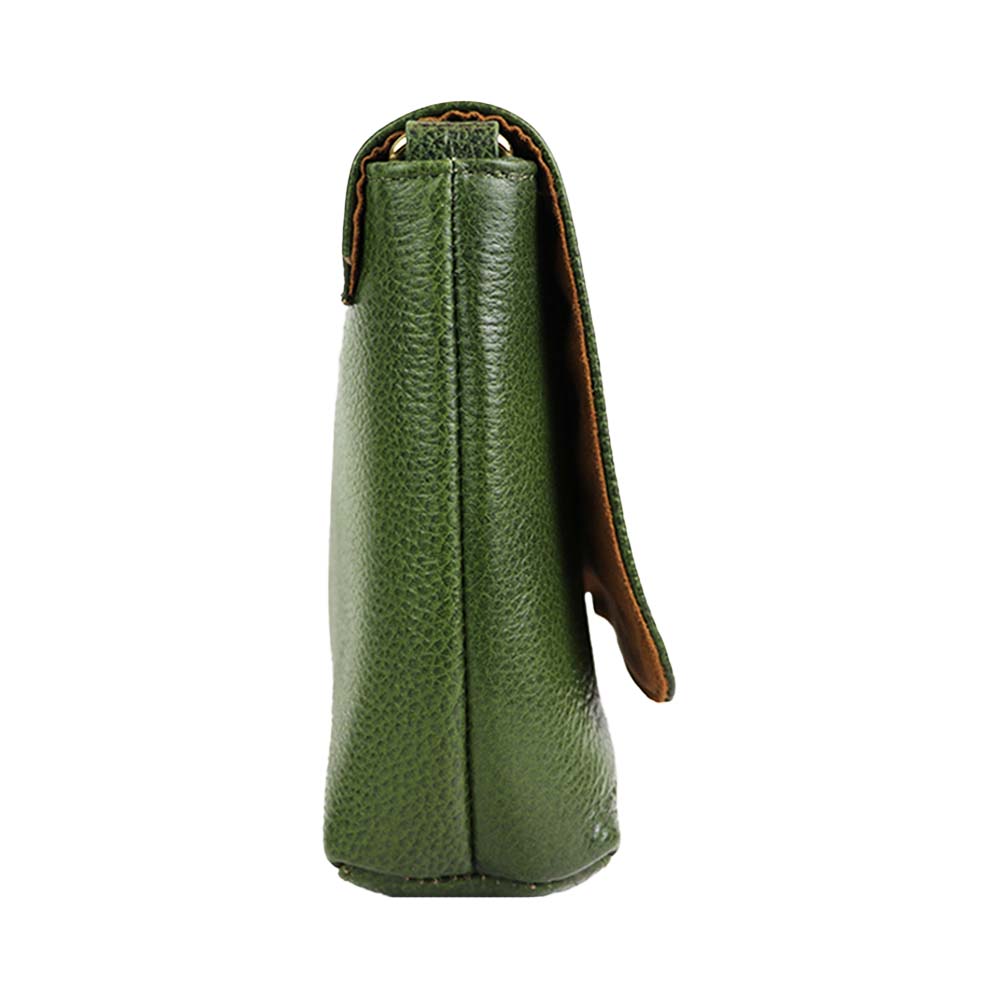 Olive Green Minimalist sling Bag – Chic Everyday Shoulder Bag