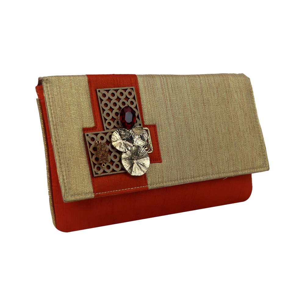Embellished Clutch – Elegant Handcrafted Evening Purse