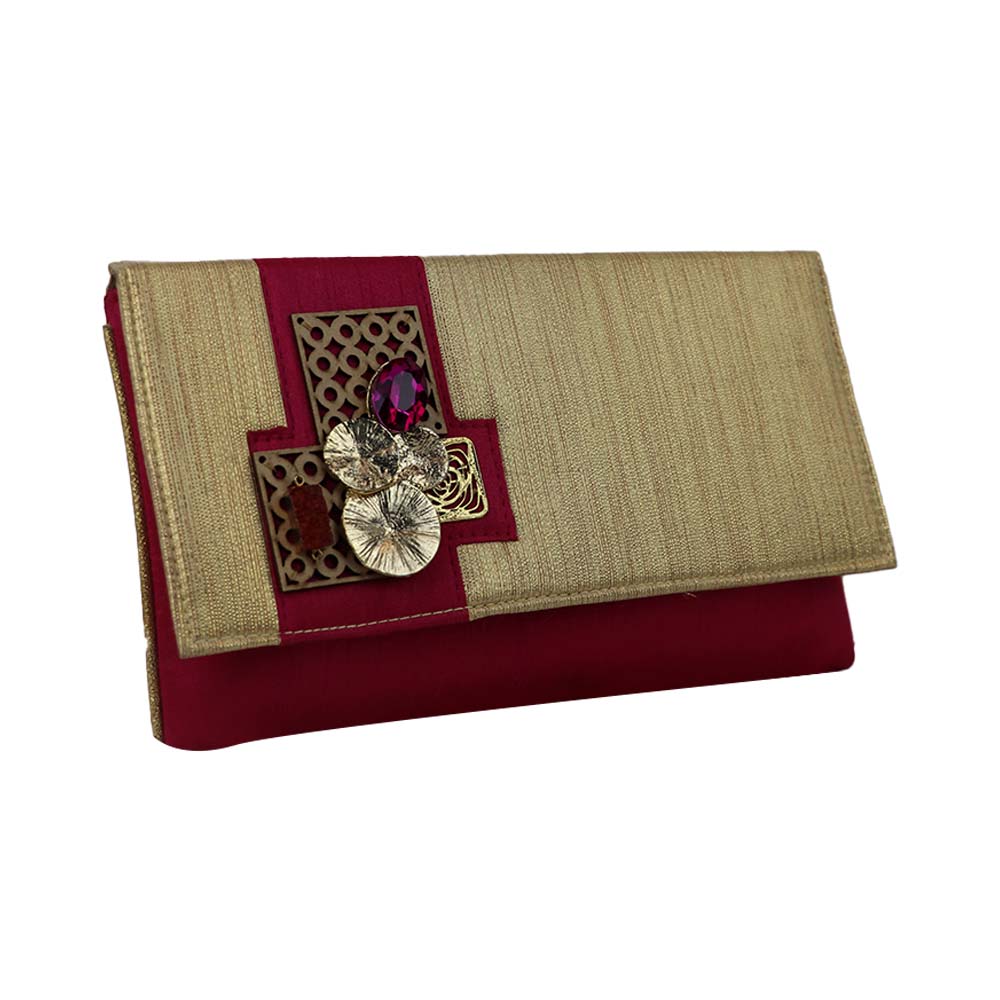 Embellished Clutch – Elegant Handcrafted Evening Purse