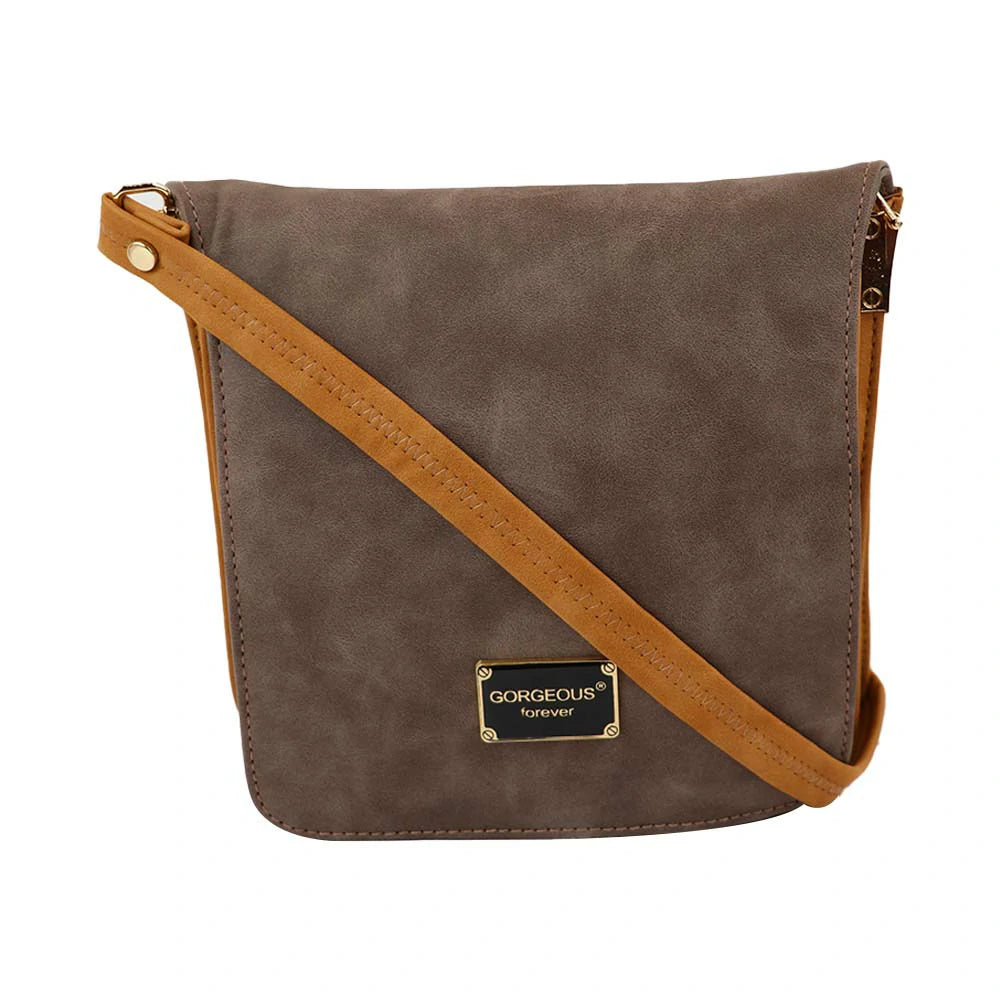 Trendy Grey Women's Sling Bag – Travel-Ready & Stylish