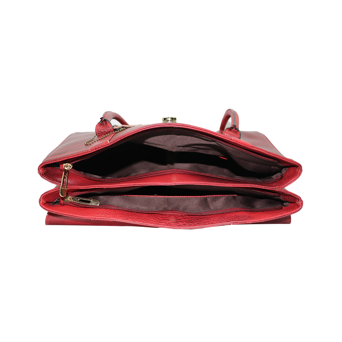 Elegant PU Leather Formal bag with Turn-Lock Closure – Timeless & Stylish
