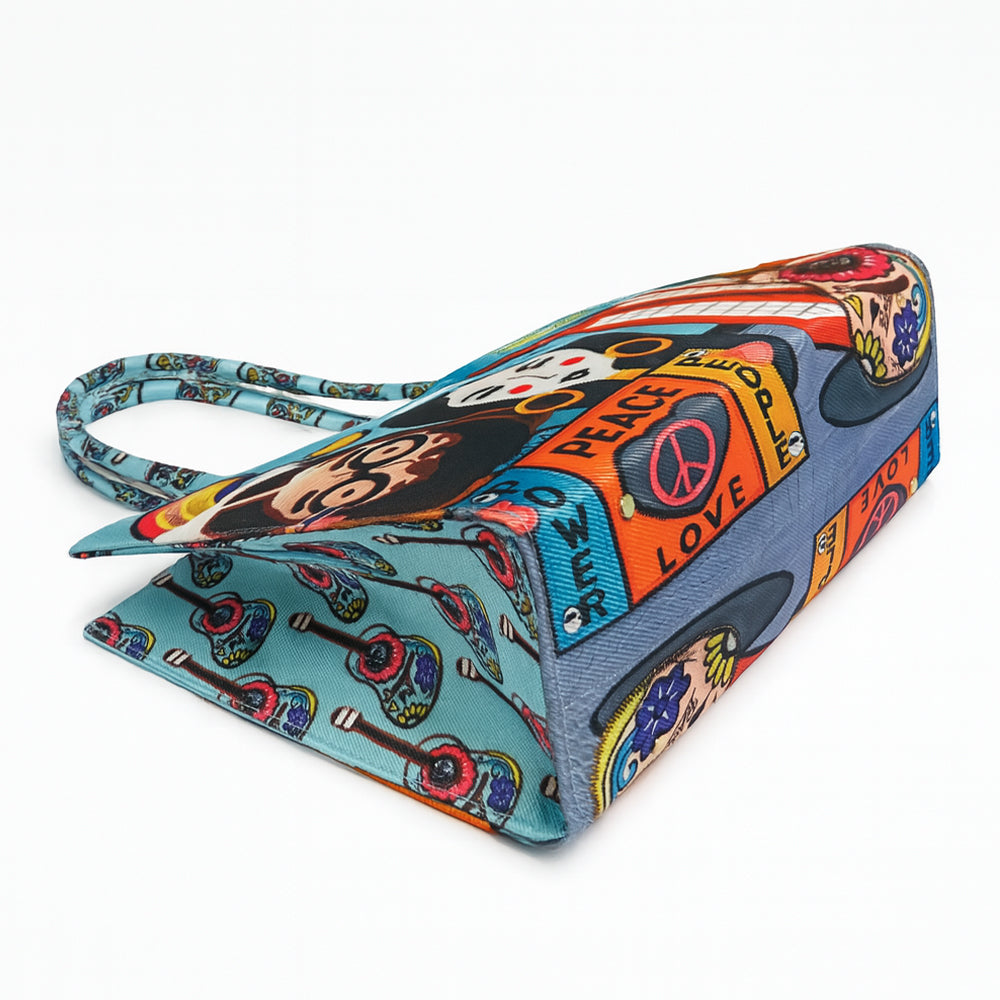 London Pop-Art Canvas Tote Bag