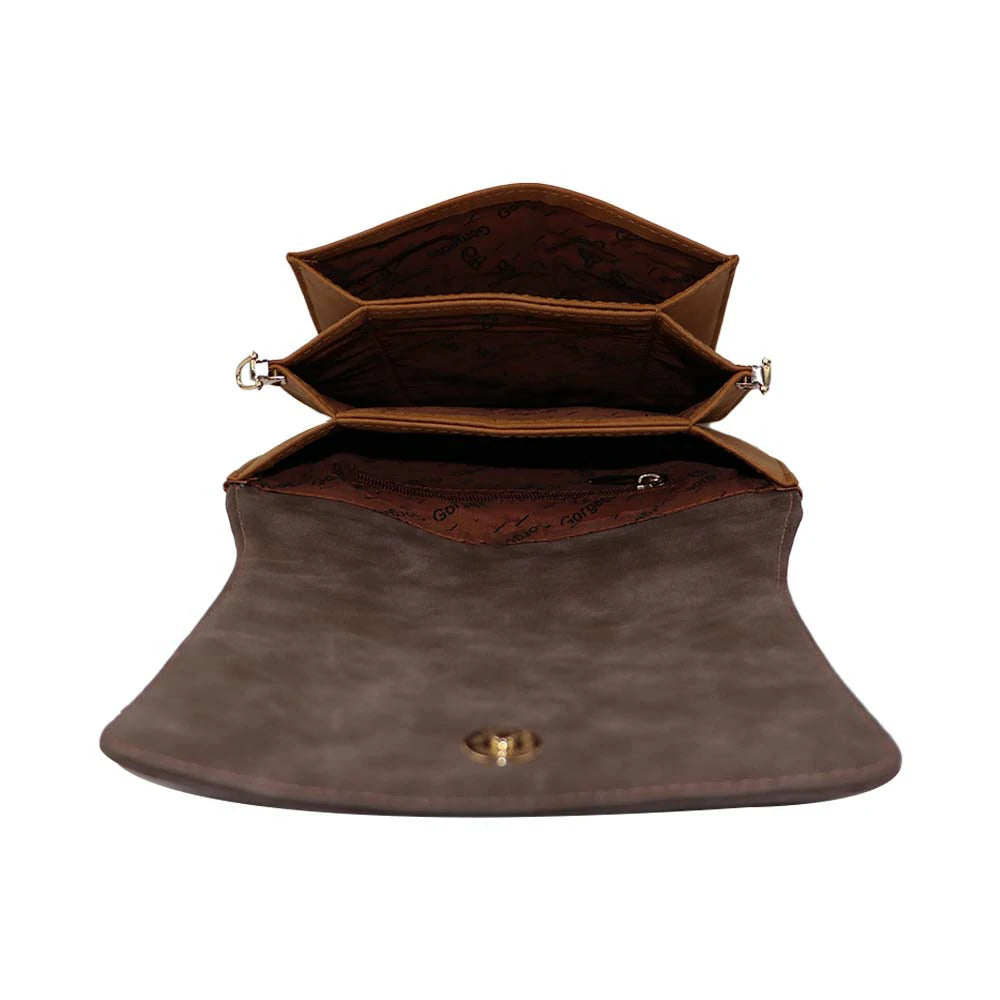 Trendy Grey Women's Sling Bag – Travel-Ready & Stylish