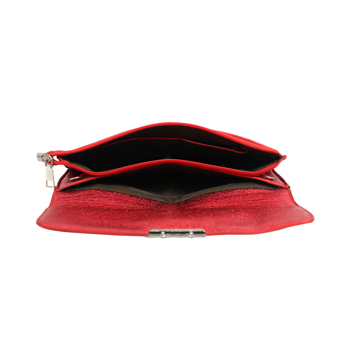 Luxury Red Diamond Clutch – Glamorous Party & Wedding Handbag for Women