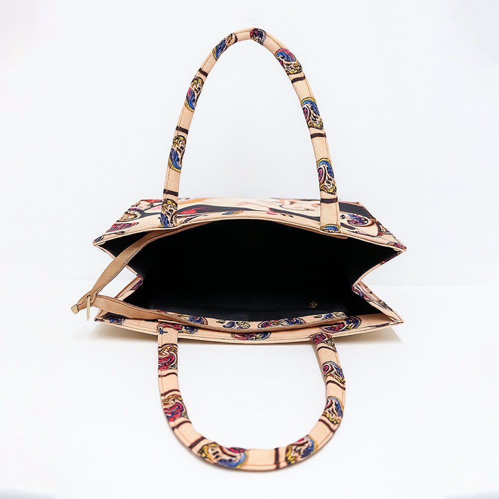 London Pop-Art Canvas Tote Bag