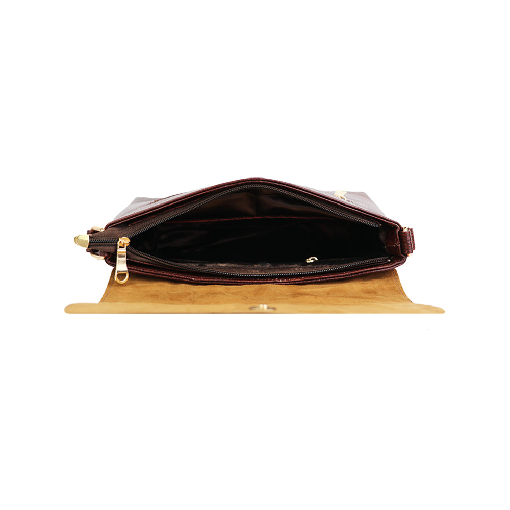 Olive Green Minimalist sling Bag – Chic Everyday Shoulder Bag