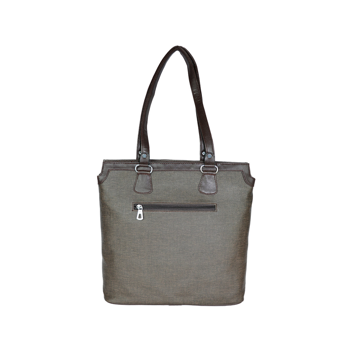 Classic Brown Formal Tote For Women