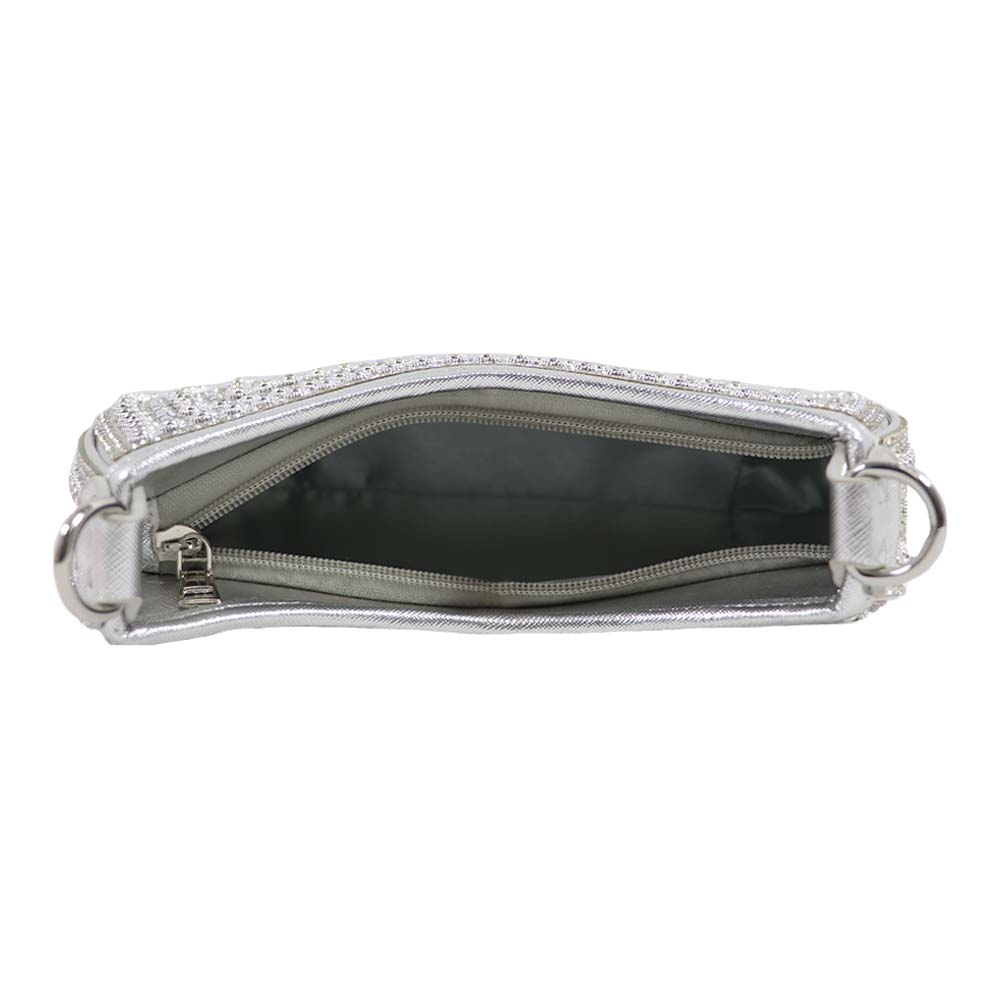 Crystal Embellished Clutch – Luxe Rhinestone Party Bag