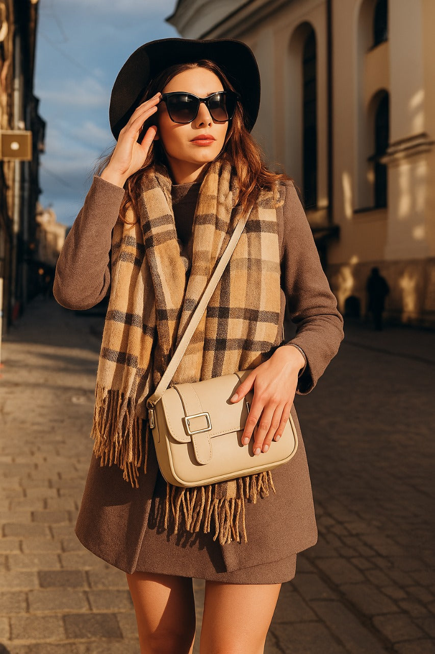 Buckle Handbag – Trendy & Stylish Shoulder Bag for Women