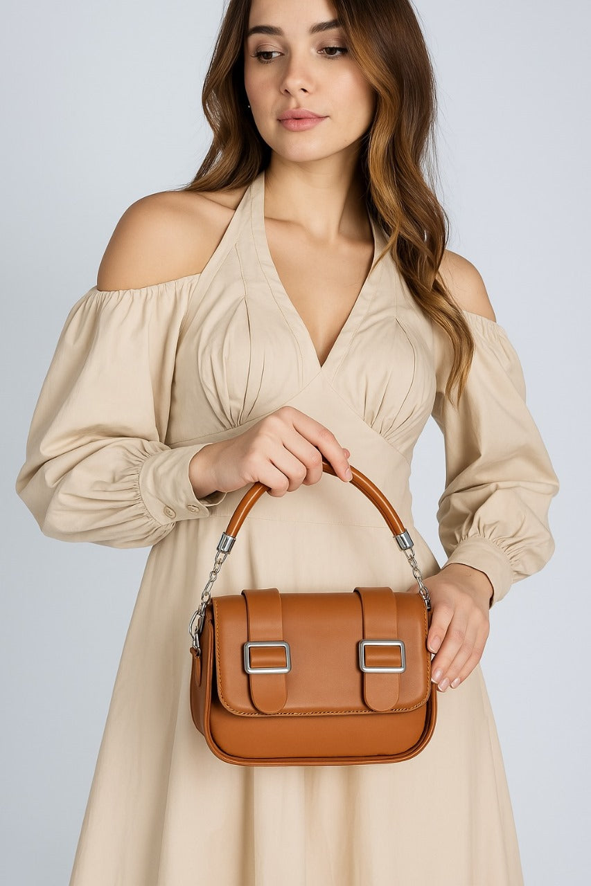 Buckle Handbag – Trendy & Stylish Shoulder Bag for Women