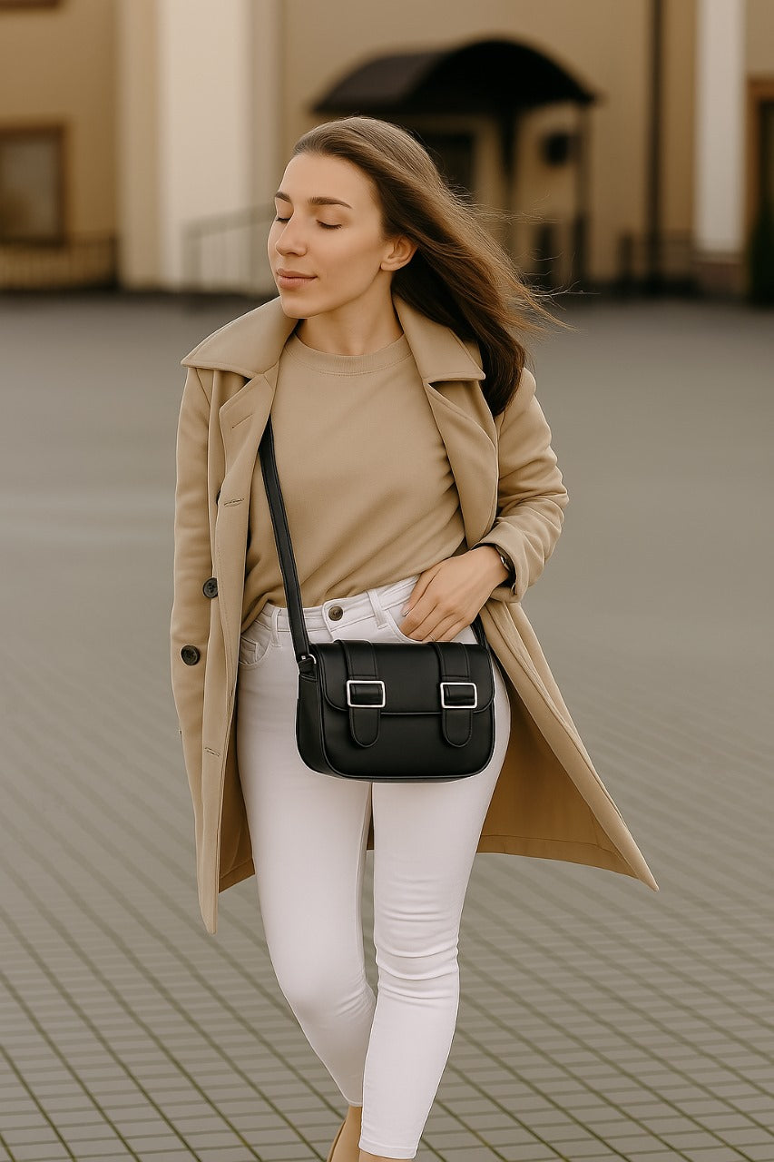 Buckle Handbag – Trendy & Stylish Shoulder Bag for Women