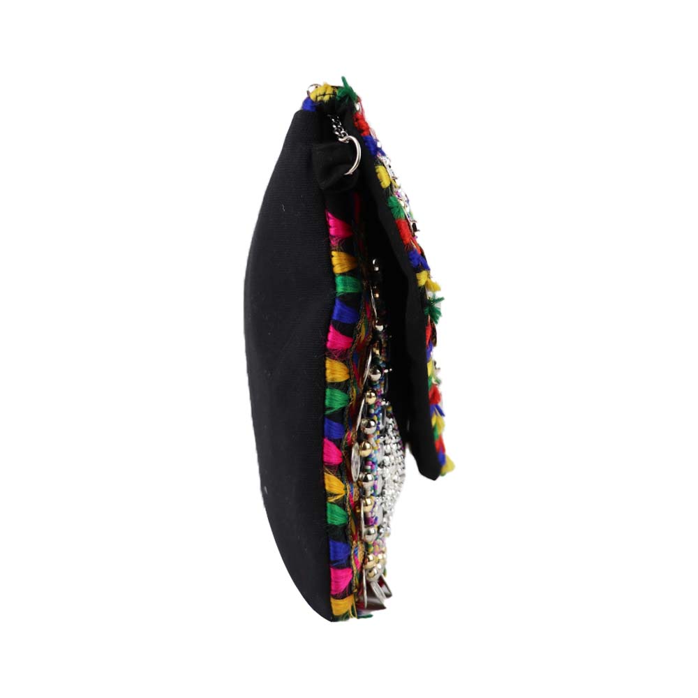Sling Bag Boho Mirror Work Bag – Vibrant Ethnic Chic