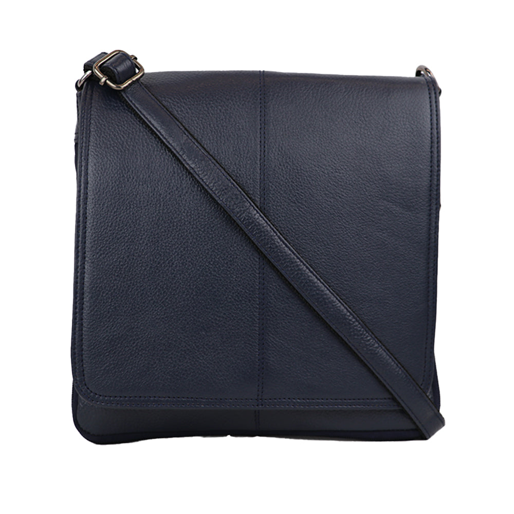 Elegant Dark Blue Sling Bag – Minimalist & Practical for Everyday Use