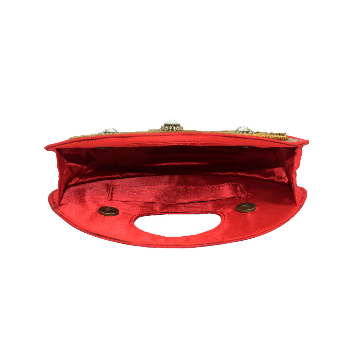 Designer Round Handbag with Embellished Detailing – Perfect for Weddings & Festive Wear