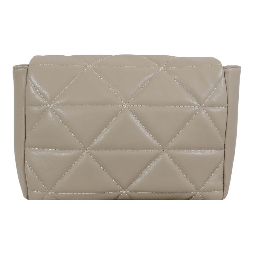 Quilted Crossbody Bag with Mini Pouch