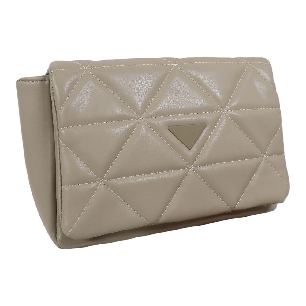 Elegant Quilted Sling Bag with Mini Pouch – Chic & Versatile
