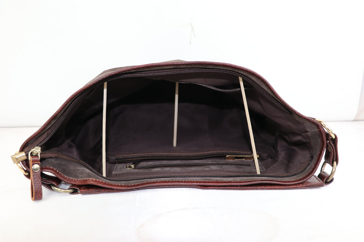 Dark Brown Hobo Bag – Chic & Spacious Everyday Handbag