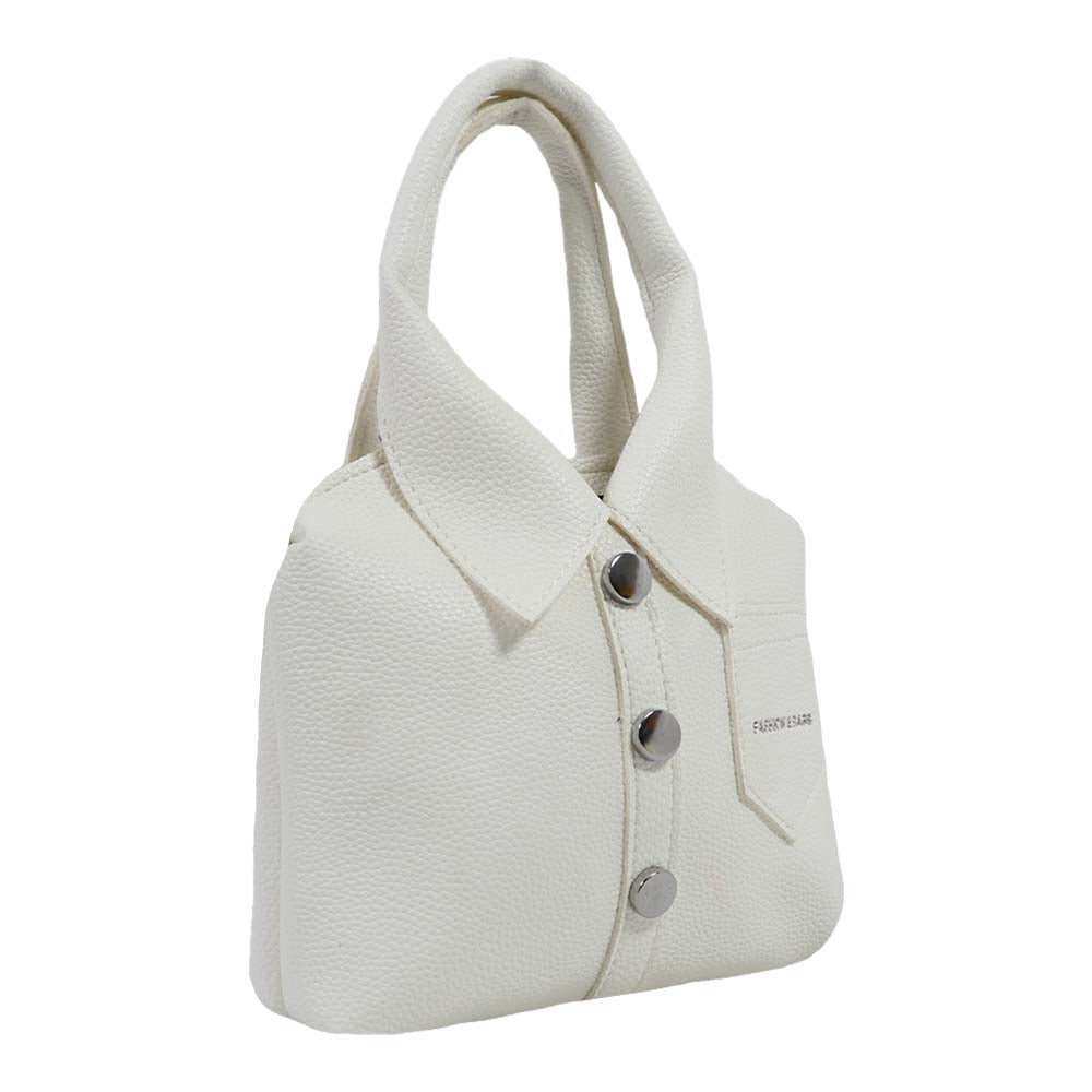 Chic Shirt-Style Mini Handbag