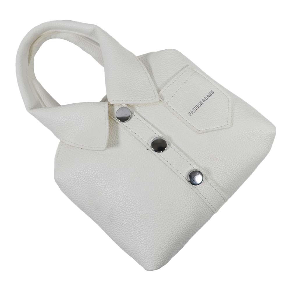 Chic Shirt-Style Mini Handbag