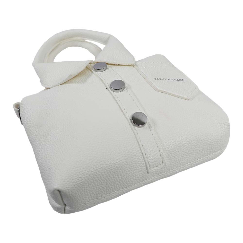 Chic Shirt-Style Mini Handbag