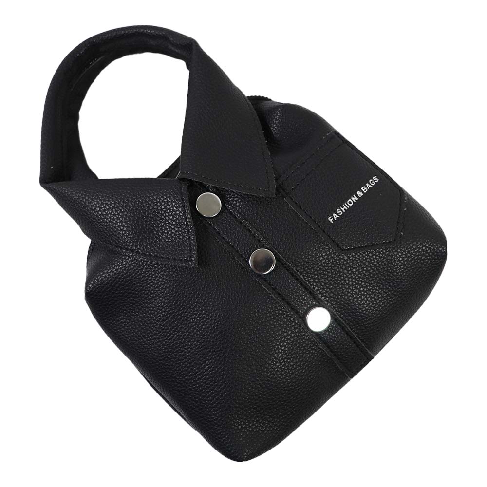 Chic Shirt-Style Mini Handbag