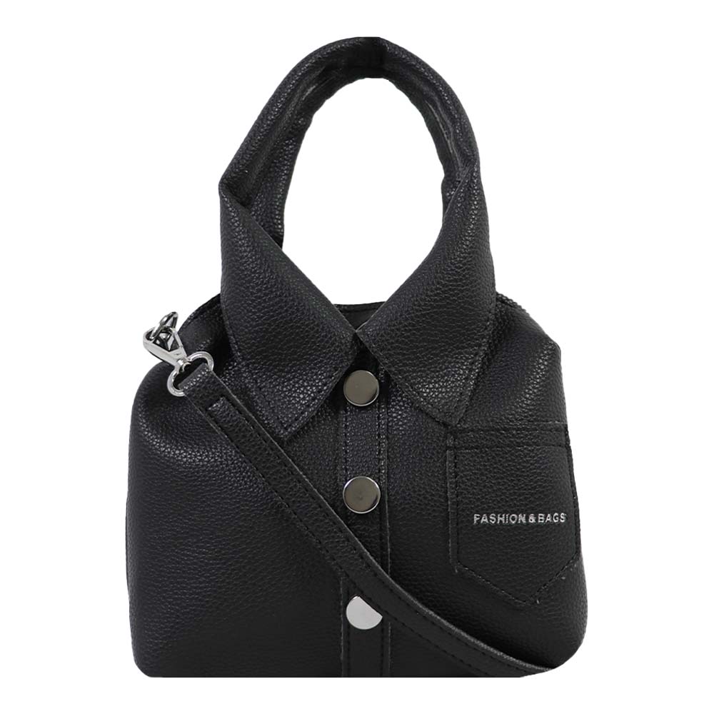 Chic Shirt-Style Mini Handbag