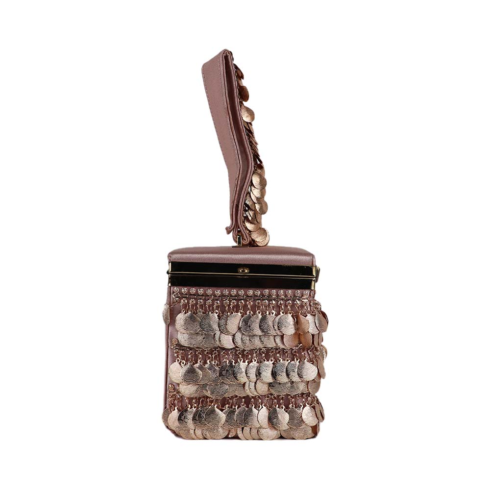Antique Gold Coin purse Tassel Potli