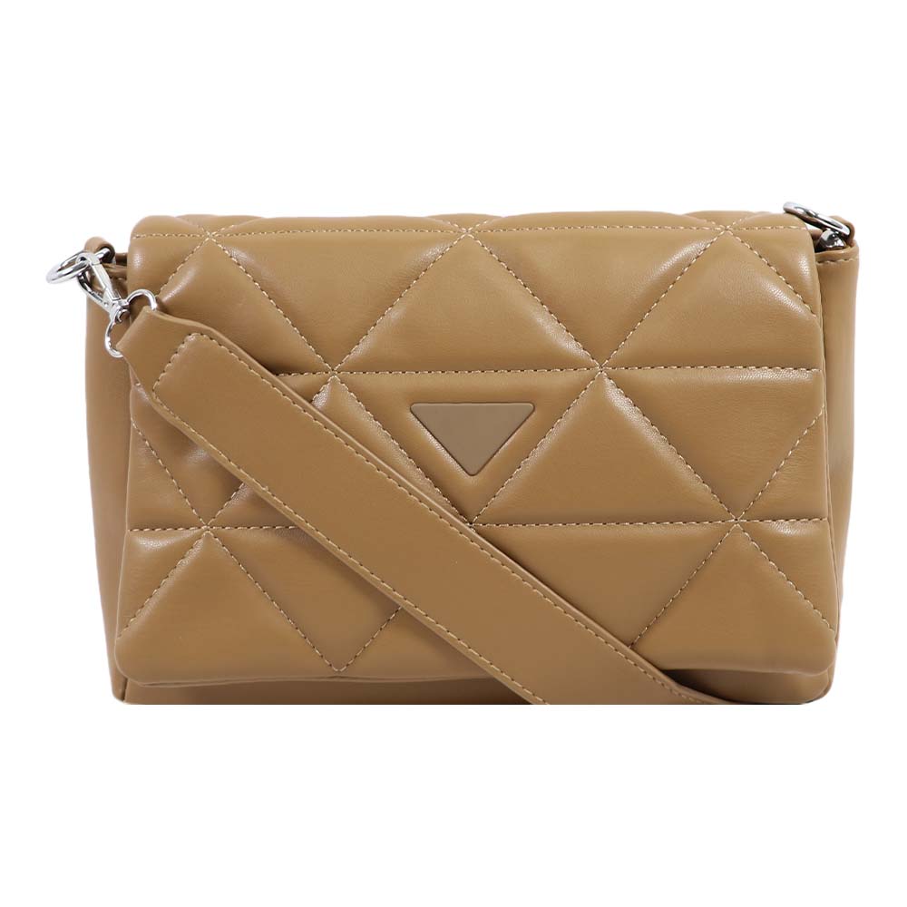 Elegant Quilted Sling Bag with Mini Pouch – Chic & Versatile