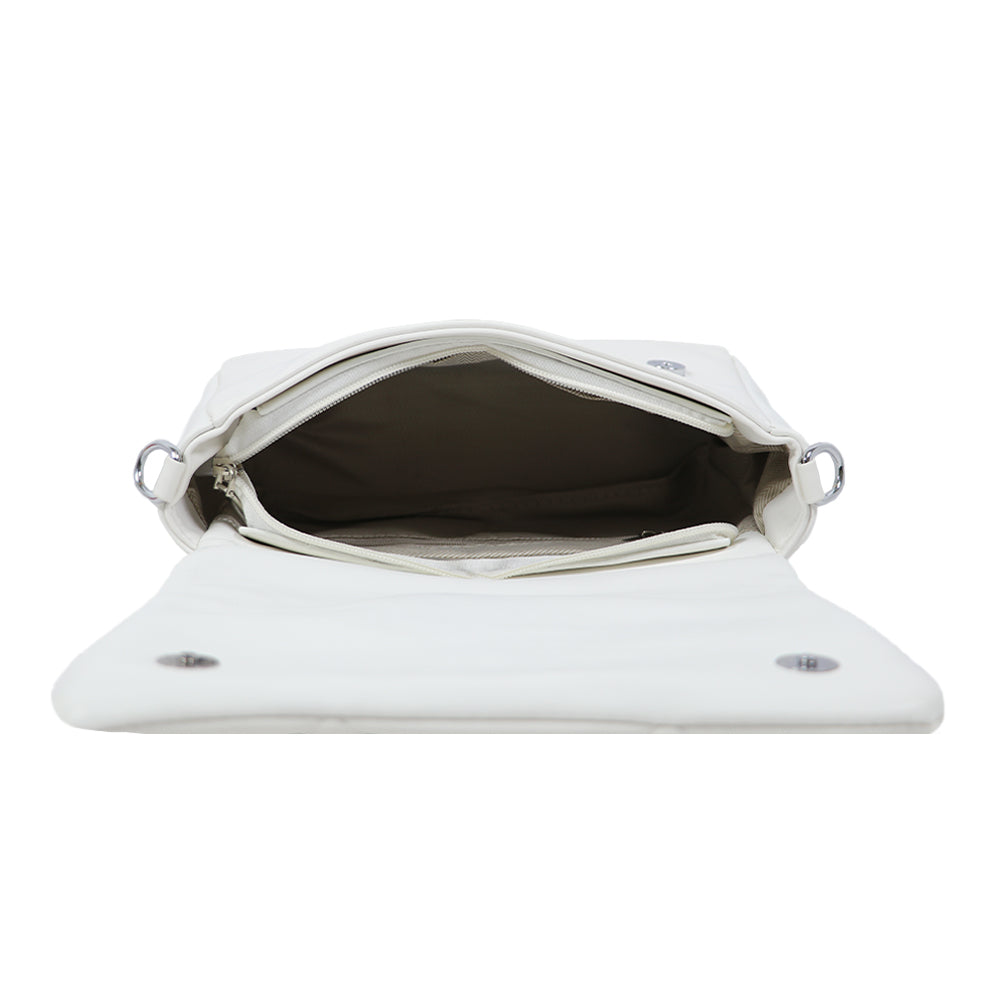 Elegant Quilted Sling Bag with Mini Pouch – Chic & Versatile