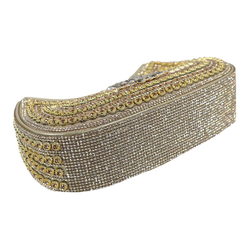 Crystal Embellished Clutch – Luxe Rhinestone Party Bag