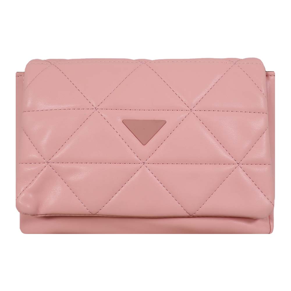 Elegant Quilted Sling Bag with Mini Pouch – Chic & Versatile