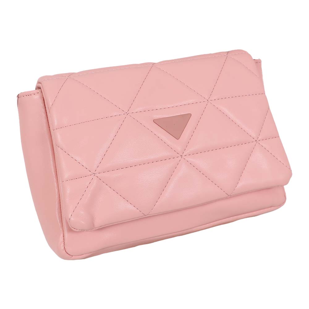 Elegant Quilted Sling Bag with Mini Pouch – Chic & Versatile