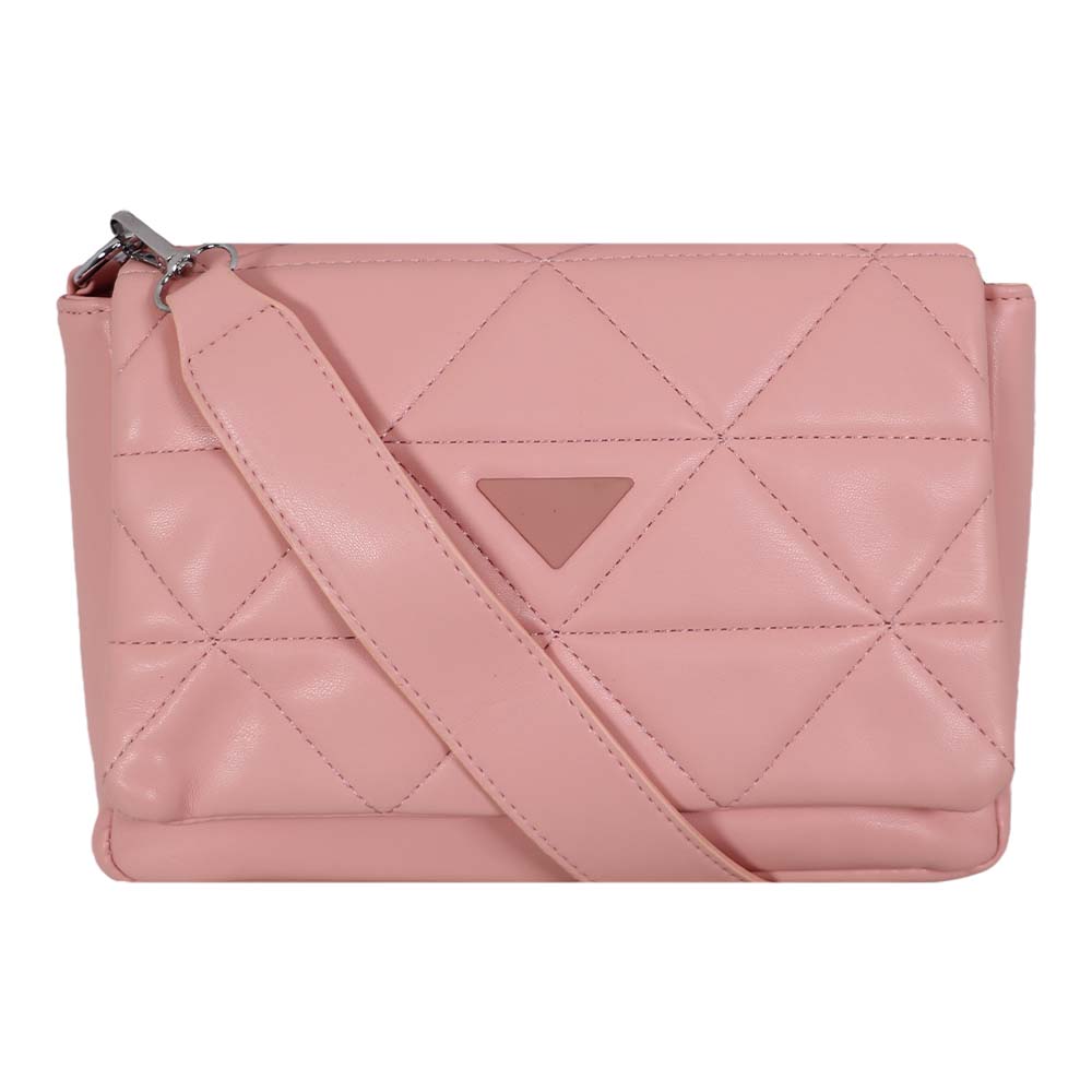 Elegant Quilted Sling Bag with Mini Pouch – Chic & Versatile