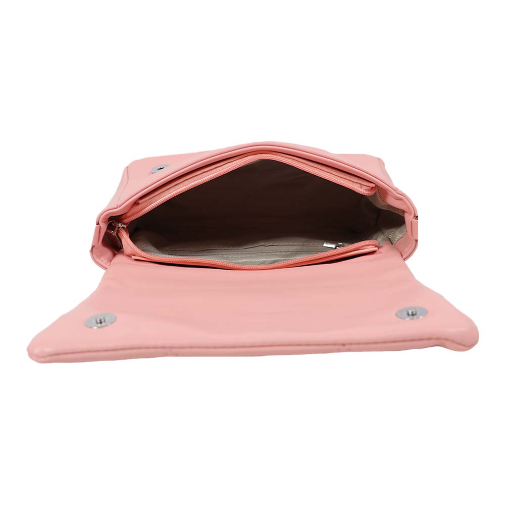 Elegant Quilted Sling Bag with Mini Pouch – Chic & Versatile