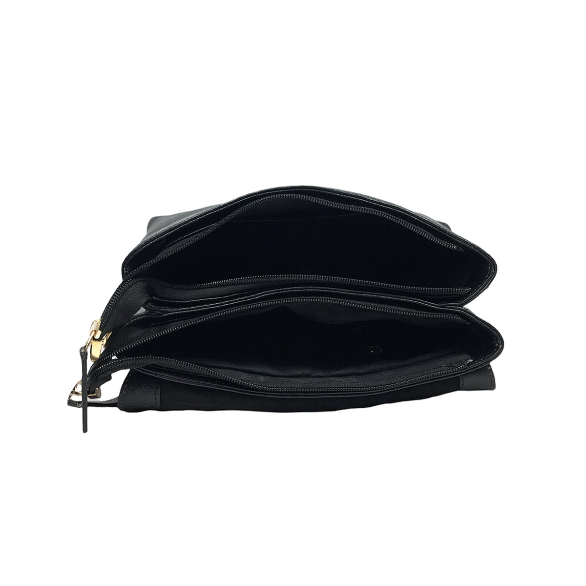 Croc-Texture PU Leather Handbag – Elegant Structured with Gold Lock