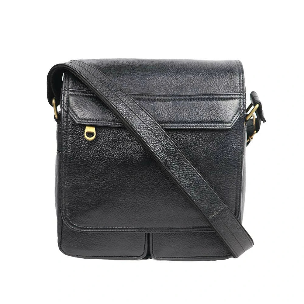 PU Leather Crossbody Bag – Vintage Everyday Sling Bag