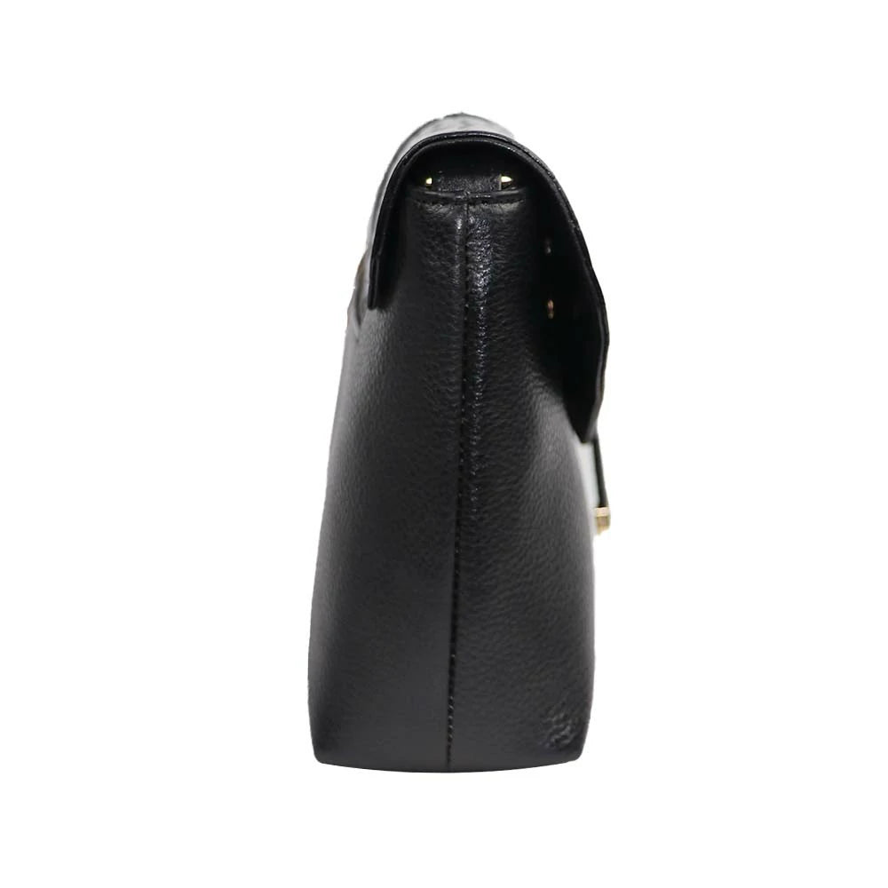 Croc Texture PU Leather Crossbody Bag