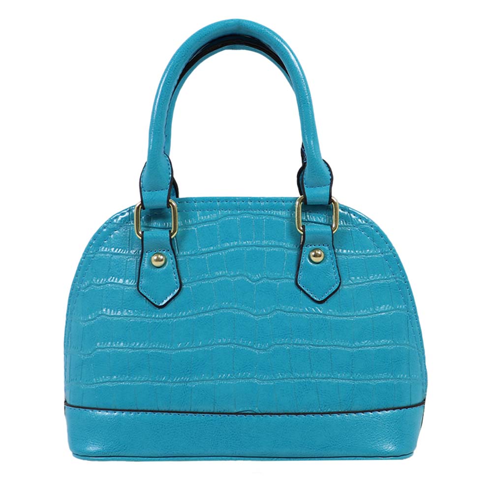 Elegant Croc-Texture Handbag – Stylish & Versatile Bag for Women